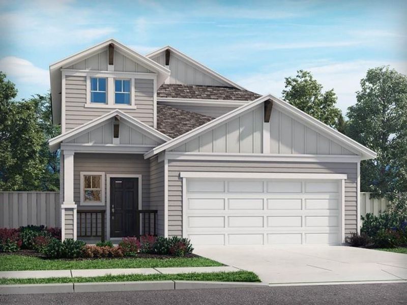 New construction Single-Family house 2015 Pine Stone Lane, Forney, TX 75126 The Olympic- photo