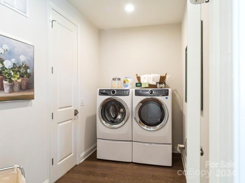 Laundry Room Down stairs and up!