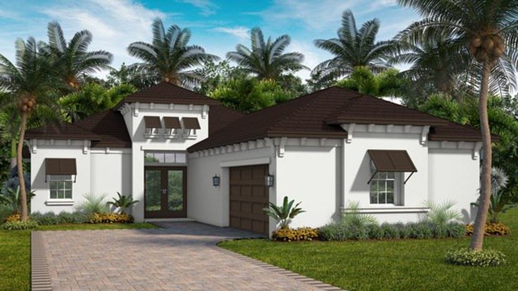 New construction Single-Family house The Carina Plan, Plantation Blvd, Palm Coast, FL 32137 - photo