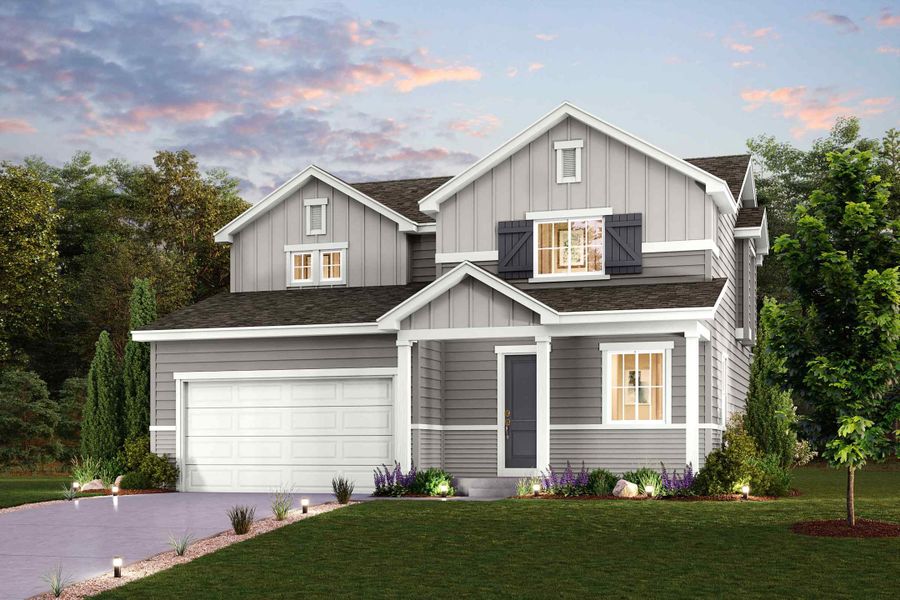 New construction Single-Family house Avon | Residence 39205, 10153 Quentin Court, Commerce City, CO 80022 - photo