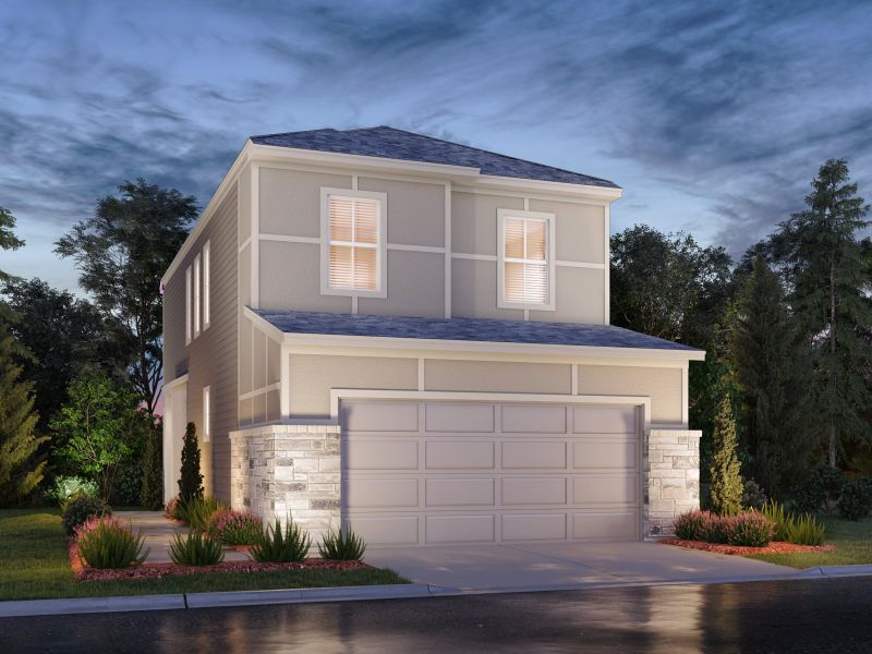 New construction Townhouse house The Avery (S110), 3209 Millwork Street, Houston, TX 77080 - photo