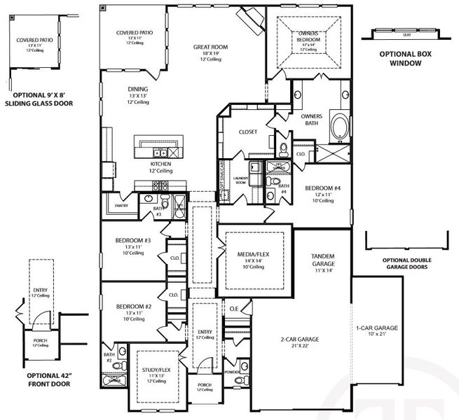 New construction Single-Family house Plan 5022, West Frontier Parkway, Prosper, TX 75078 - photo