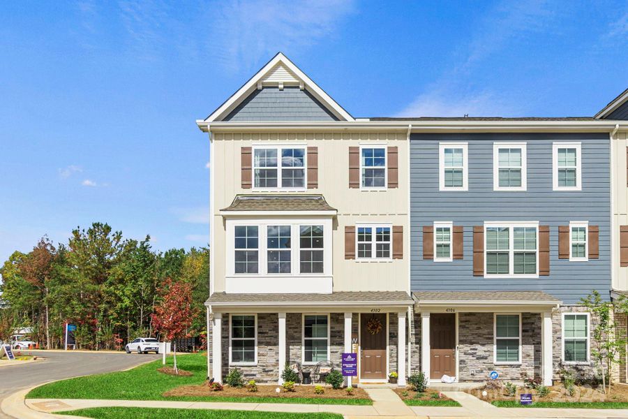 New construction Townhouse house 4310 Reed Creek Drive, Sherrills Ford, NC 28673 Stratford III Townhome- photo