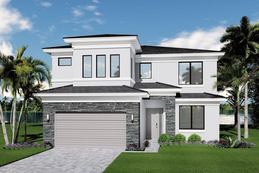 New construction Single-Family house Mariana, 8532 Crystal Downs Avenue, Boca Raton, FL 33434 - photo