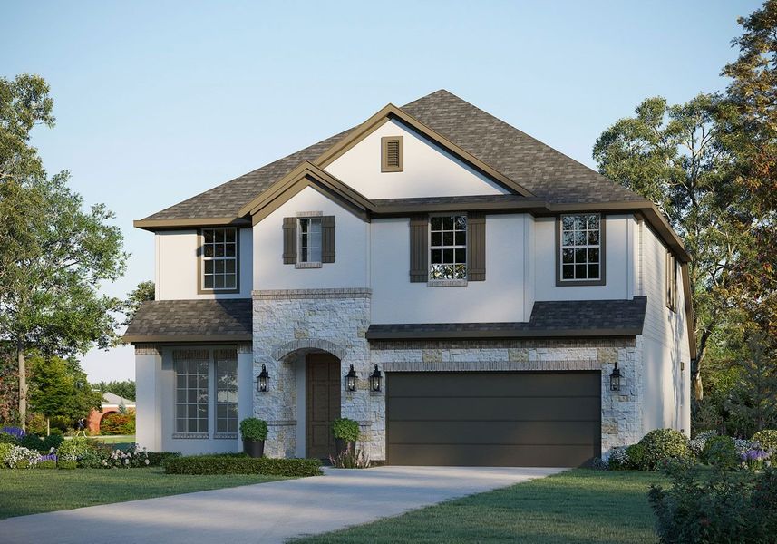 New construction Single-Family house Grant 4231 Freedom Series, 605 Crescent View Drive, Andice, TX 78628 - photo