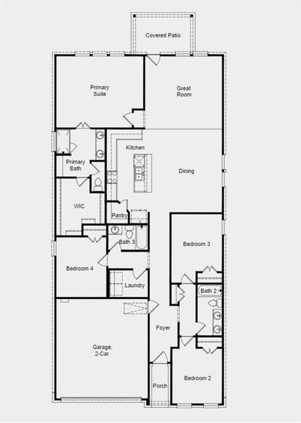 Structural options added include: Covered outdoor living and brick color upgrade.