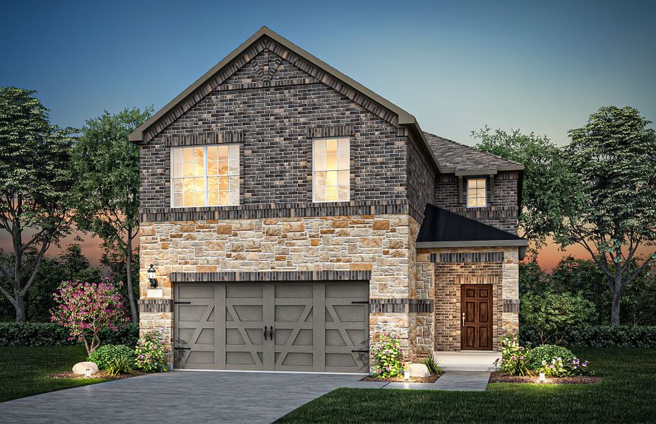 New construction Single-Family house 308 Willowmore Drive, Little Elm, TX 75068 Rybrook- photo
