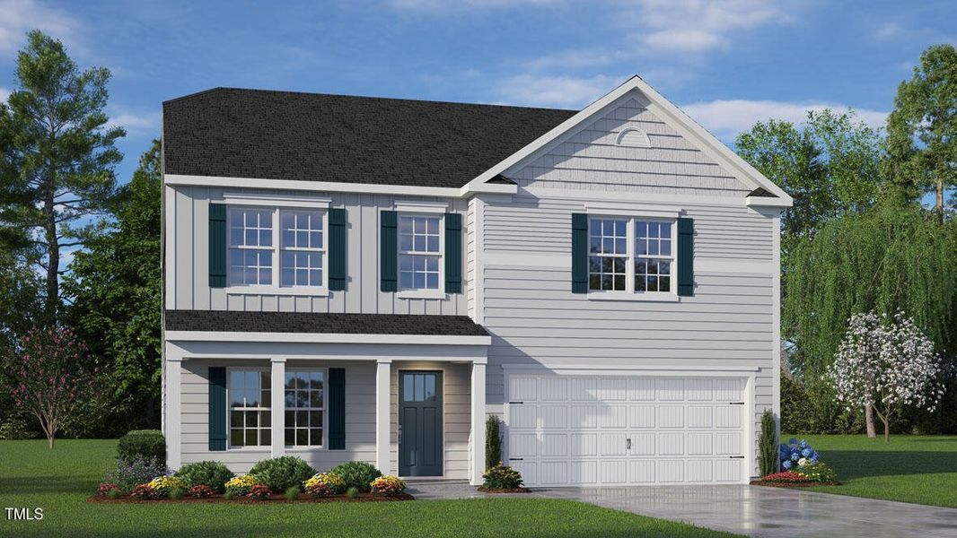 New construction Single-Family house 290 Babbling Creek Drive, Youngsville, NC 27596 Wilmington - photo