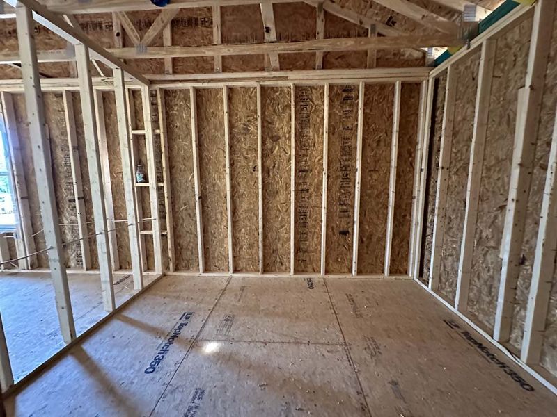 Primary Bedroom Walk-in Closet Construction Progress