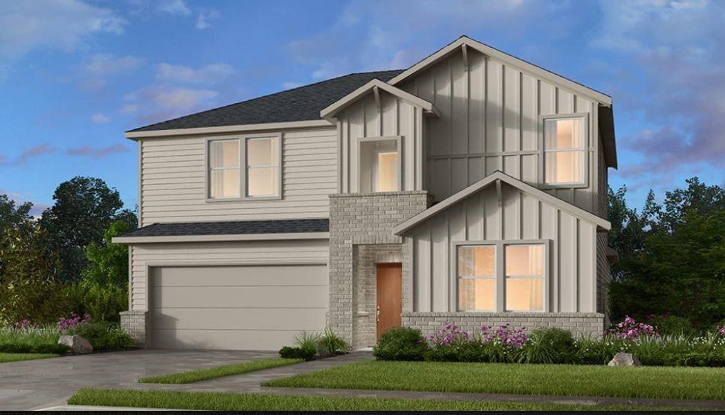 New construction Single-Family house 1100 Betten Bronco Drive, Fort Worth, TX 76052 Lavaca- photo