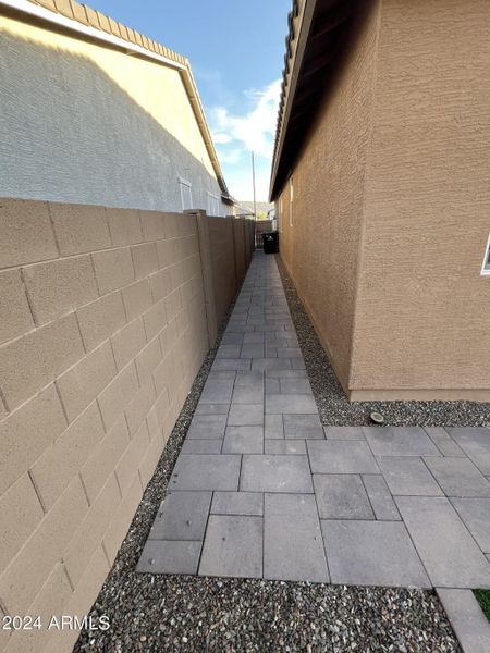 East yard Path