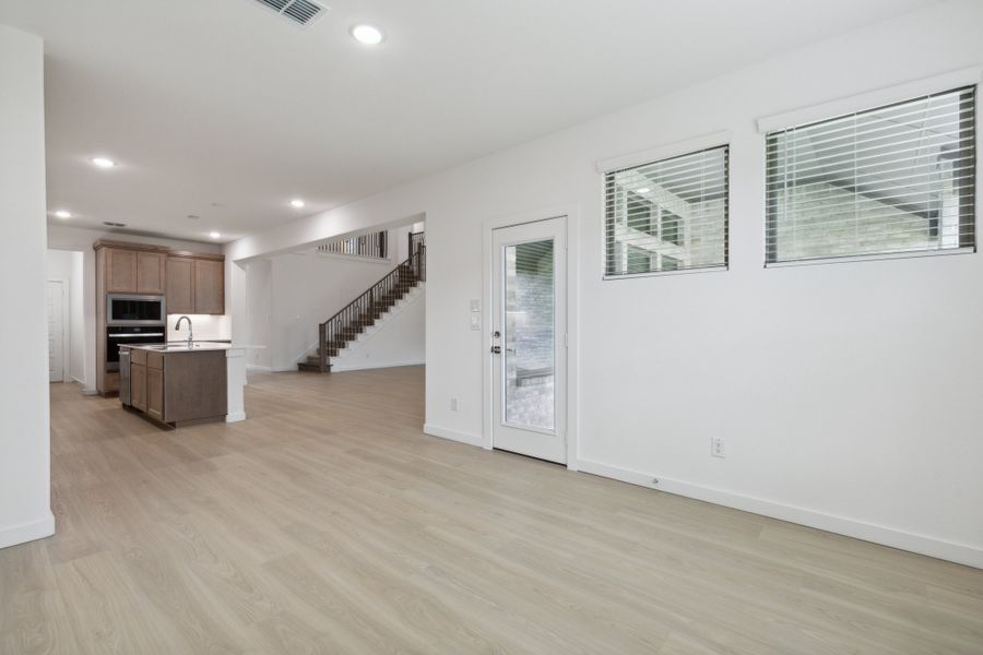 Dining Room in the Presley II home plan by Trophy Signature Homes – REPRESENTATIVE PHOTO