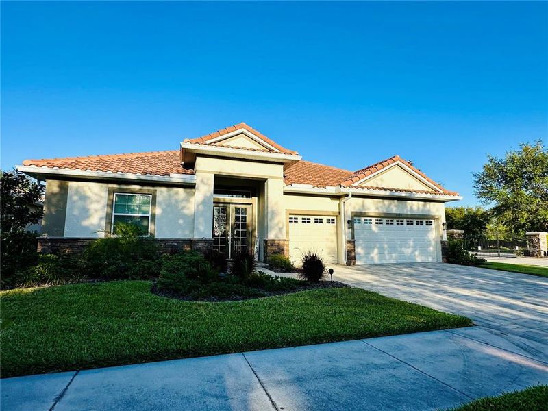 New construction Single-Family house 7291 Heather Sound Loop, Wesley Chapel, FL 33545 - photo