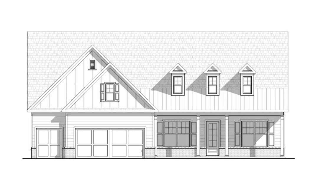 New construction Single-Family house The Thornhill, 101 Summit View Court, Canton, GA 30114 - photo