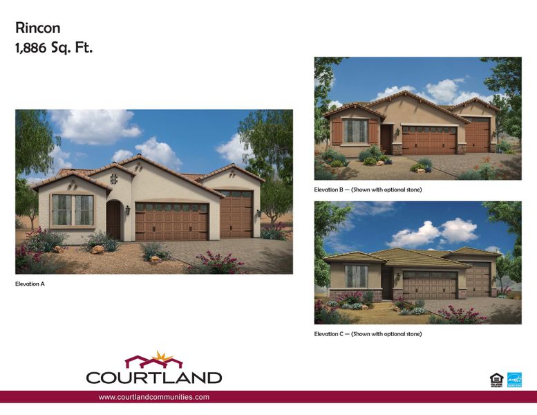 New construction Single-Family house Rincon, 29317 North 223rd Avenue, Wittmann, AZ 85361 - photo