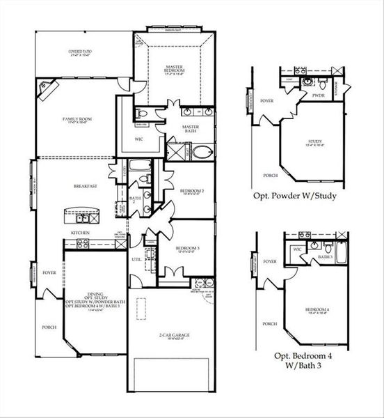 Midland 50 Lot Floor Plan