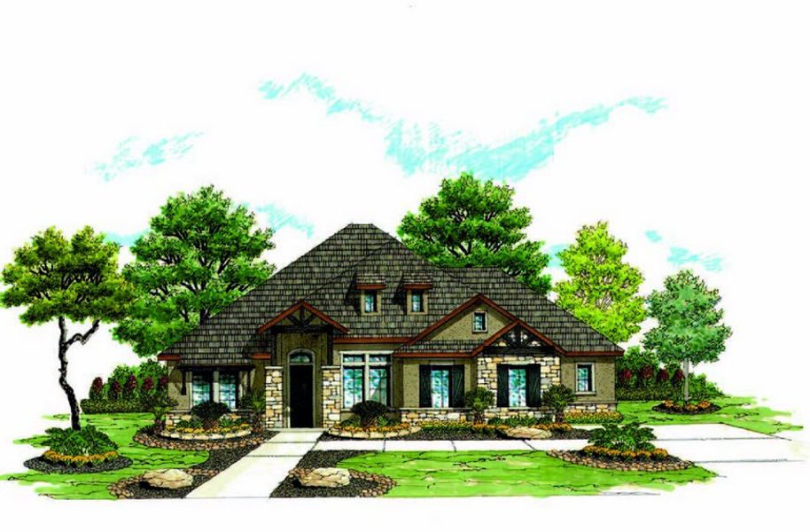 New construction Single-Family house Plan 2568, 2162 US 90 Road, Castroville, TX 78009 - photo