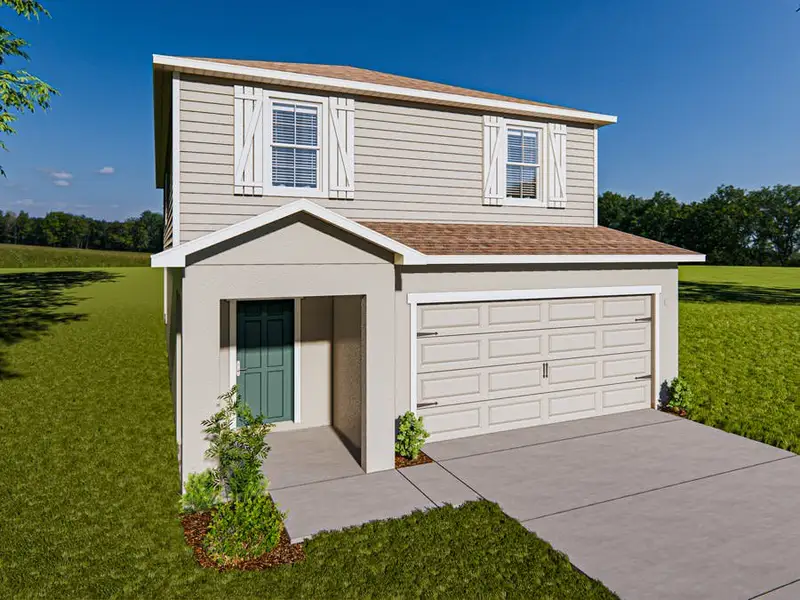 Move-in ready model home for sale in Haines City- with 5 bedrooms plus a loft!