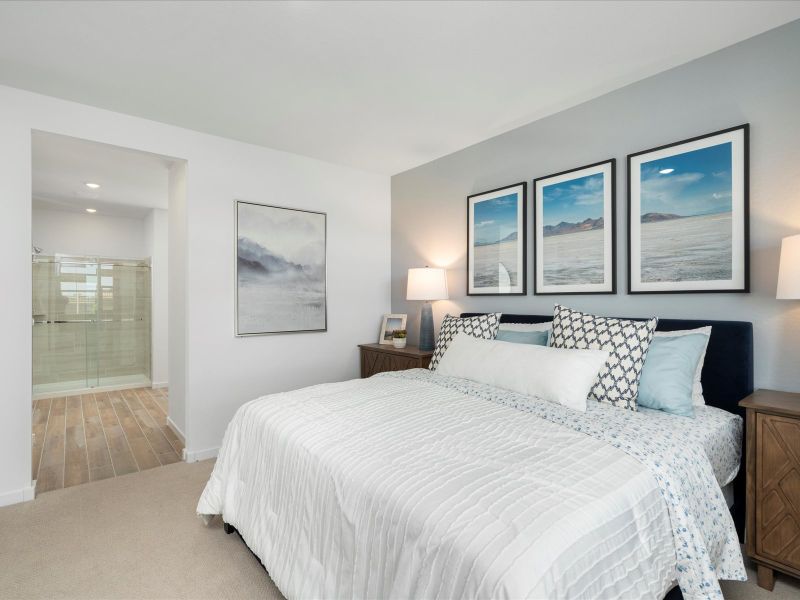 Bedroom in Lark Floorplan at Silva Farms