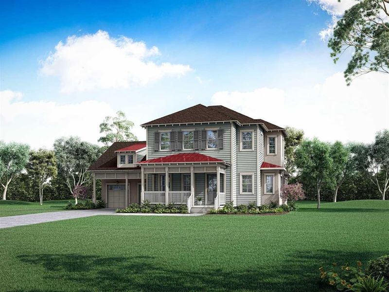 New construction Single-Family house 7453 Estuary Lake Loop, Celebration, FL 34747 - photo