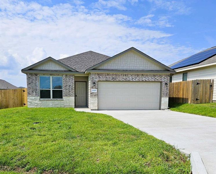 Gorgeous stone & brick front elevation on an oversized CUL-DE-SAC lot!