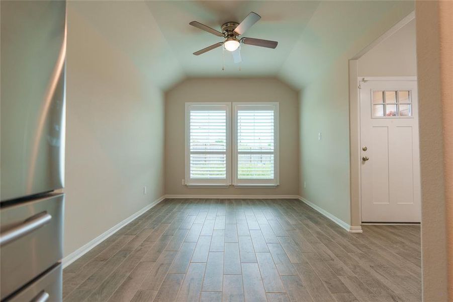 Bonus room by front entrance