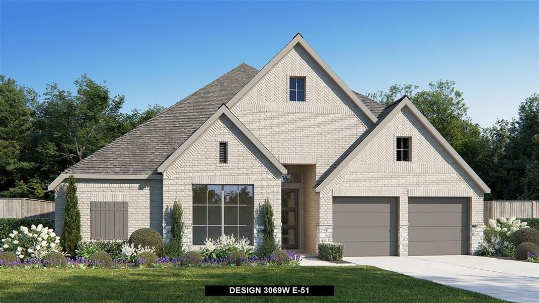 New construction Single-Family house Design 3069W, 9714 Rosette Place, San Antonio, TX 78254 - photo