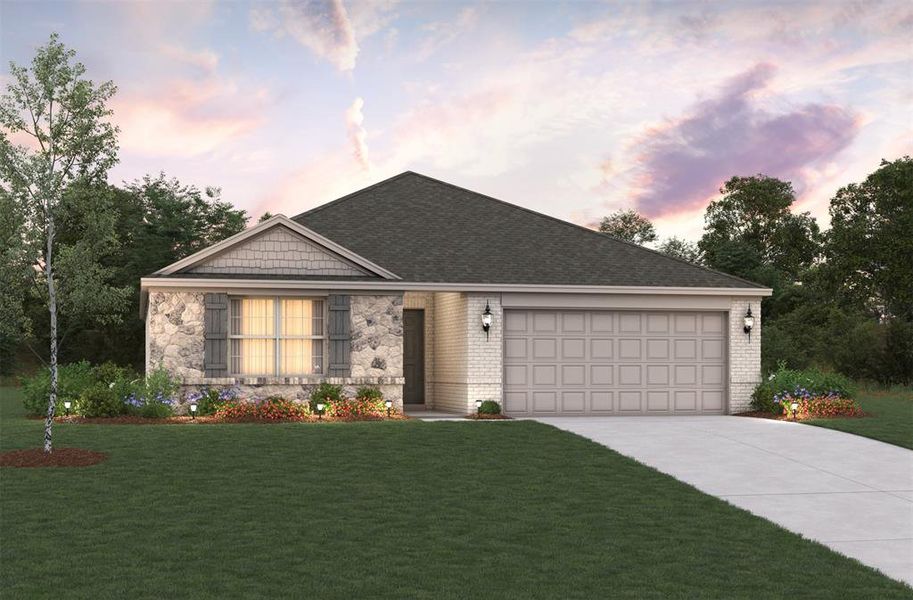 New construction Single-Family house 4025 Georges Bend, Crandall, TX 75114 Allegheny- photo