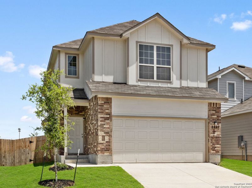 New construction Single-Family house 2407 Applewhite Meadows, San Antonio, TX 78224 - photo