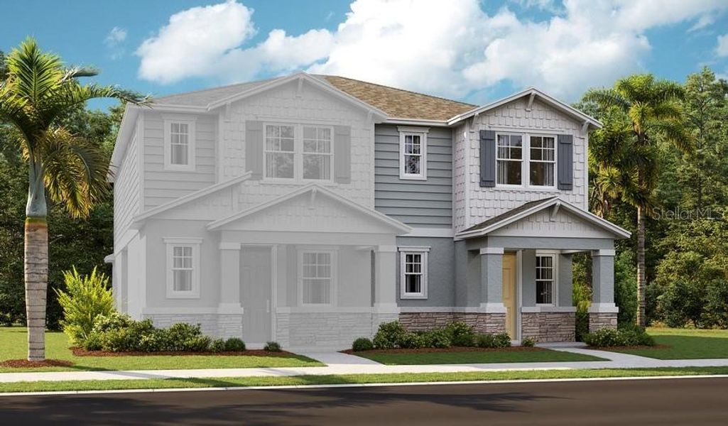 New construction Single-Family house 1513 Axel Graeson Avenue, Kissimmee, FL 34744 Chicago- photo