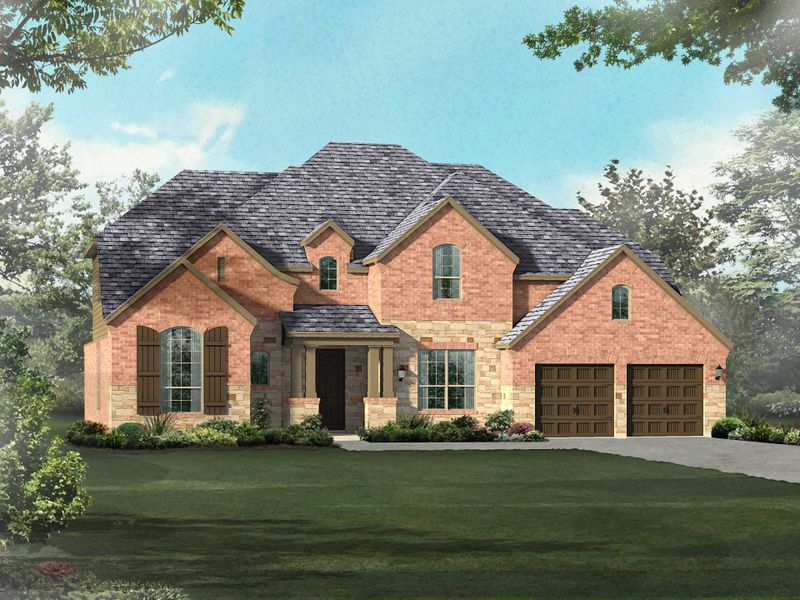 New construction Single-Family house 267 Plan, 1811 Kyle Court, Prosper, TX 75078 - photo