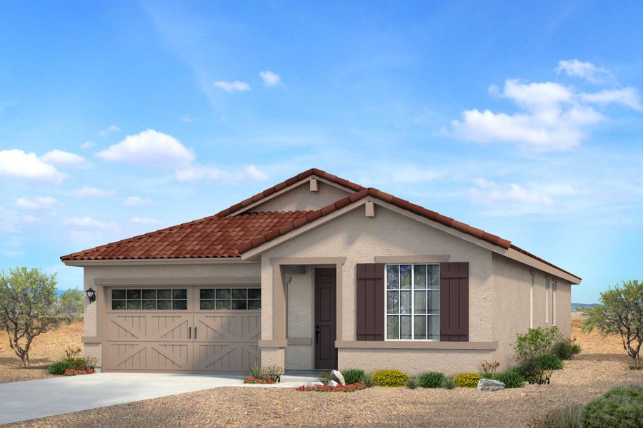 New construction Single-Family house Plan 3512, 25152 North 134th Drive, Peoria, AZ 85383 - photo