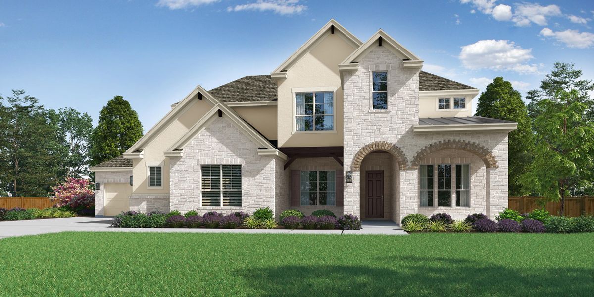New construction Single-Family house The Drummond, 213 Northcrest Drive, Liberty Hill, TX 78642 - photo