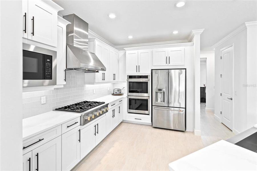 Luxury Monogram Pro Stainless Steel Appliances