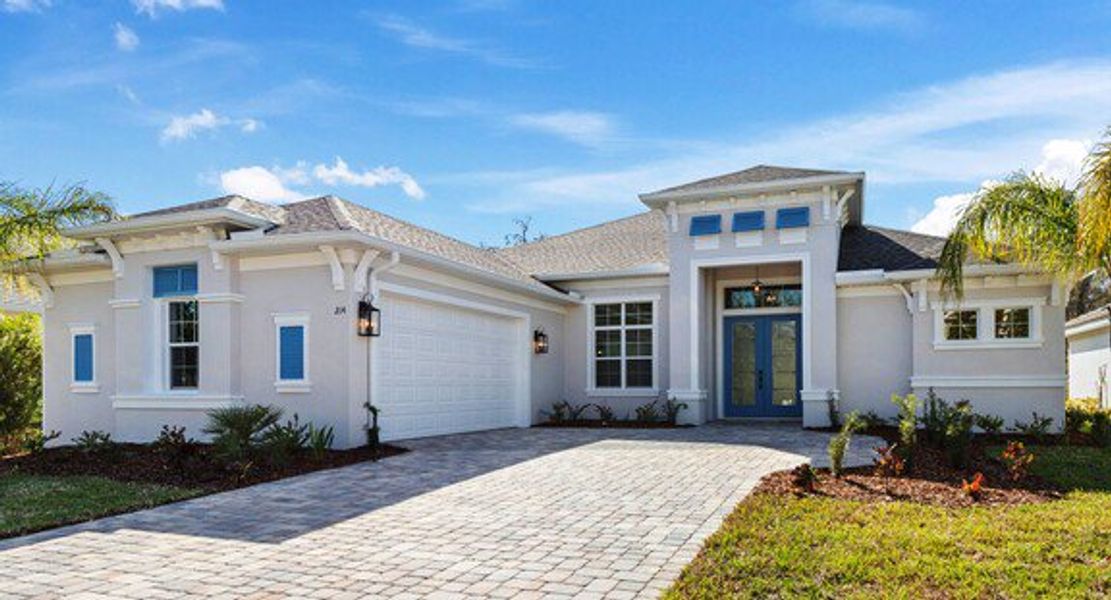 New construction Single-Family house The Barbados Plan, Ocean Crest Drive, Palm Coast, FL 32137 - photo