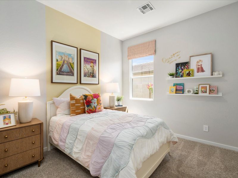 Bedroom in the Lennon Floorplan at Abel Ranch