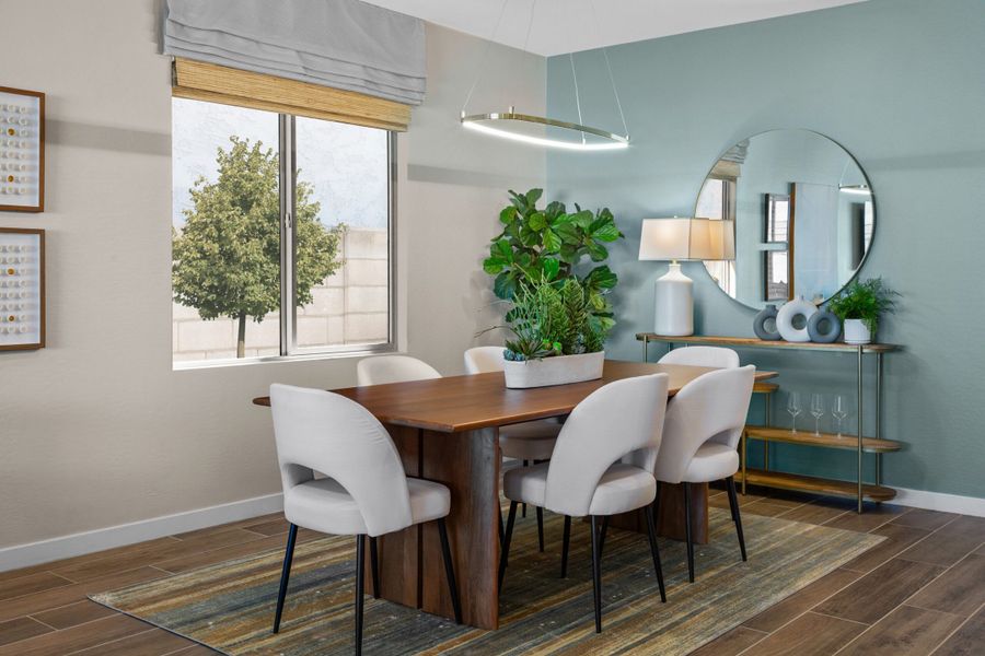 Dining Room | Perrine | Valencia at Citrus Park | New Homes in Goodyear, AZ | Landsea Homes