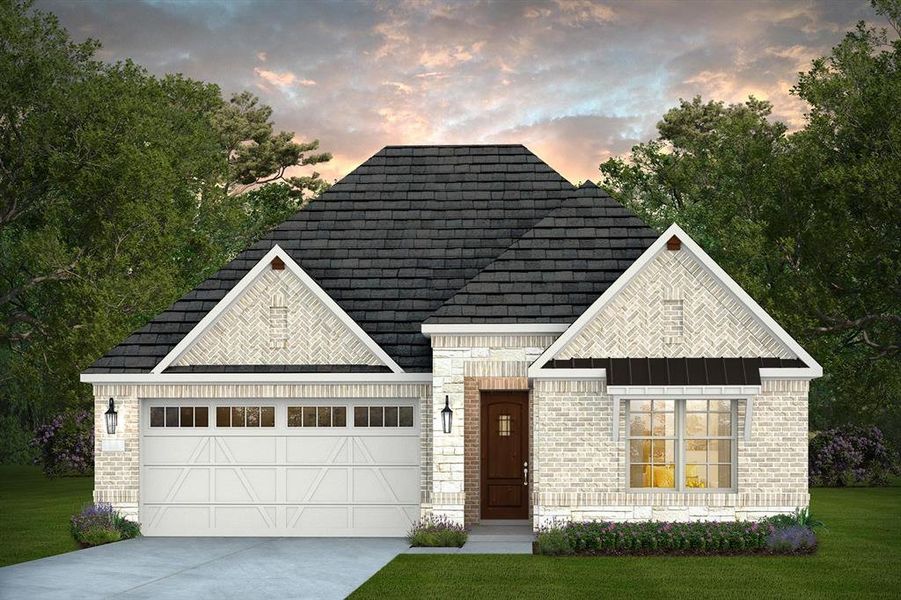 New construction Single-Family house 18207 Ellerden Forest Drive, Tomball, TX 77377 Chilton- photo