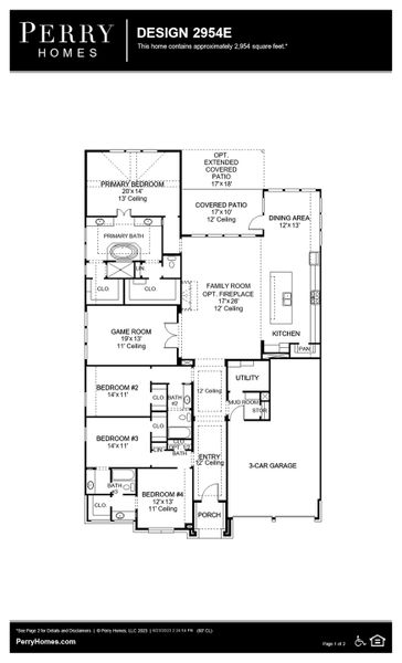 New construction Single-Family house 8505 Turaco Trail, Austin, TX 78744 Design 2954E- photo