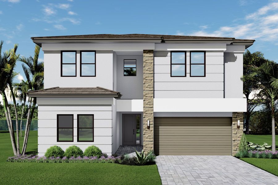 New construction Single-Family house Polynesia, 8532 Crystal Downs Avenue, Boca Raton, FL 33434 - photo
