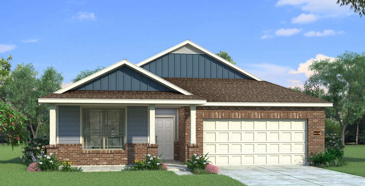 New construction Single-Family house Cottonwood, 8423 Shyleaf Court, Fulshear, TX 77441 - photo