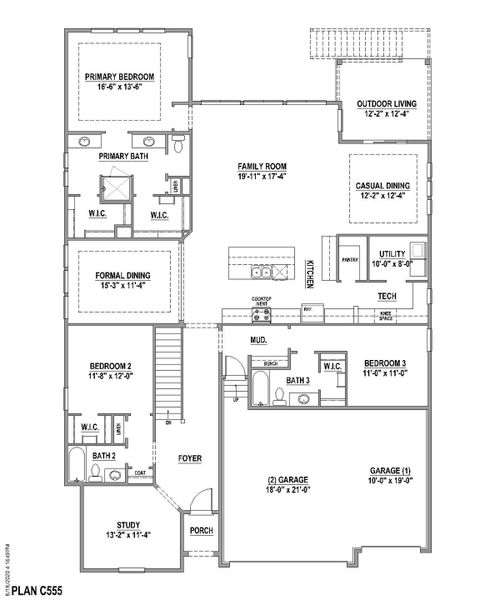 Plan C555 1st Floor