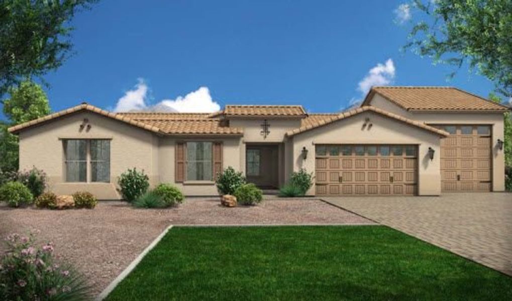 New construction Single-Family house Pinnacle, 29317 North 223rd Avenue, Wittmann, AZ 85361 - photo