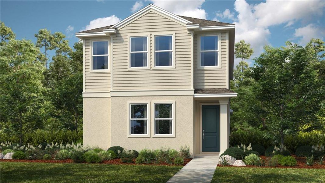 New construction Single-Family house 16331 Honey Harvest Street, Winter Garden, FL 34787 Baldwin- photo