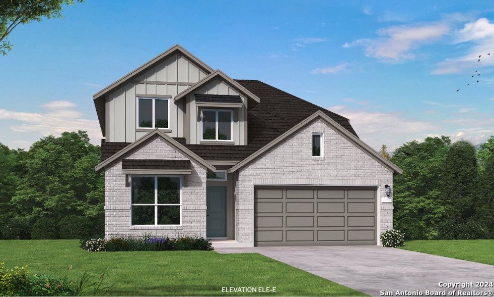 New construction Single-Family house 12551 Carrick Drive, San Antonio, TX 78254 Milano (2663-CV-35)- photo