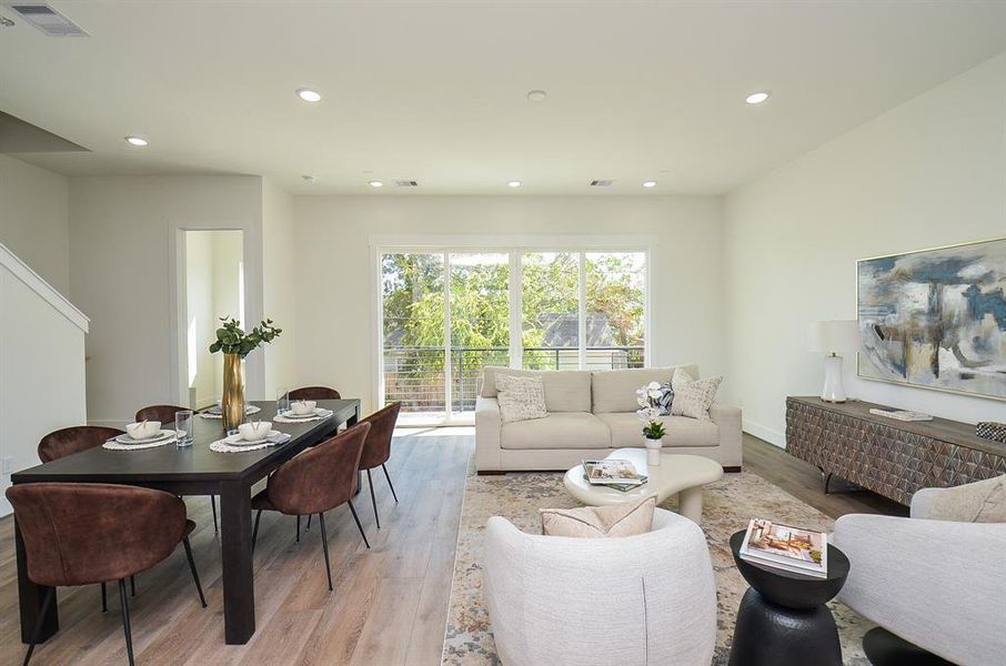 Dining Room/Living Room