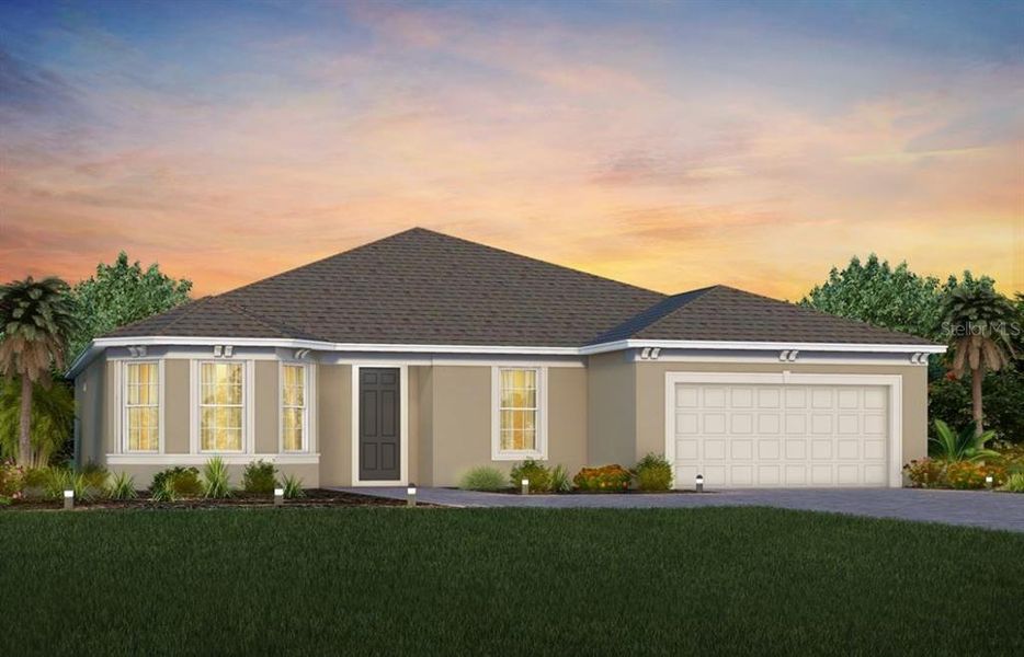 New construction Single-Family house 6536 Shimmering Shores Lane, Saint Cloud, FL 34771 Stardom- photo