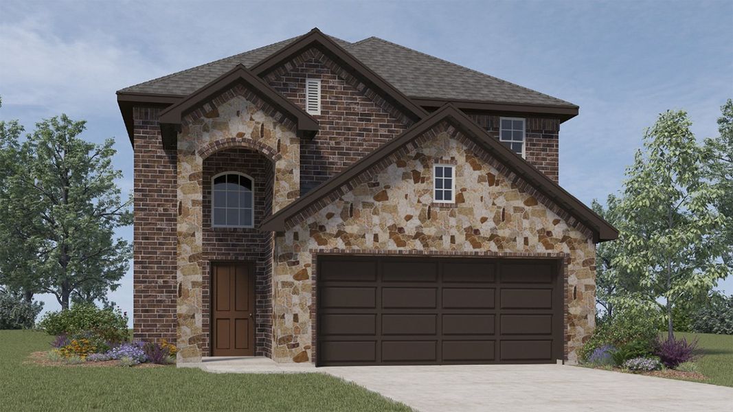 New construction Single-Family house 2218 Chester, 3903 Nature Court, Denison, TX 75020 - photo