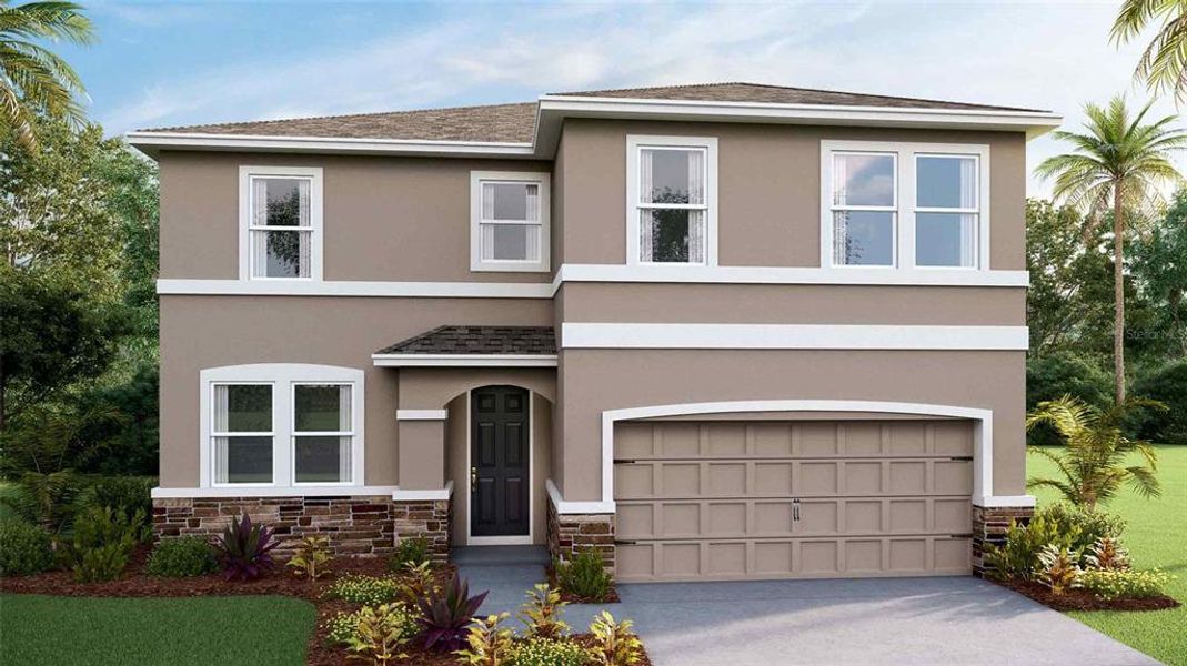New construction Single-Family house 3817 Sunny Spring Street, Plant City, FL 33565 Coral- photo