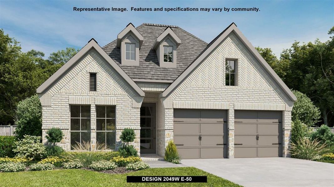 New construction Single-Family house 2049W, 104 Barton Oak Trail, Georgetown, TX 78628 - photo